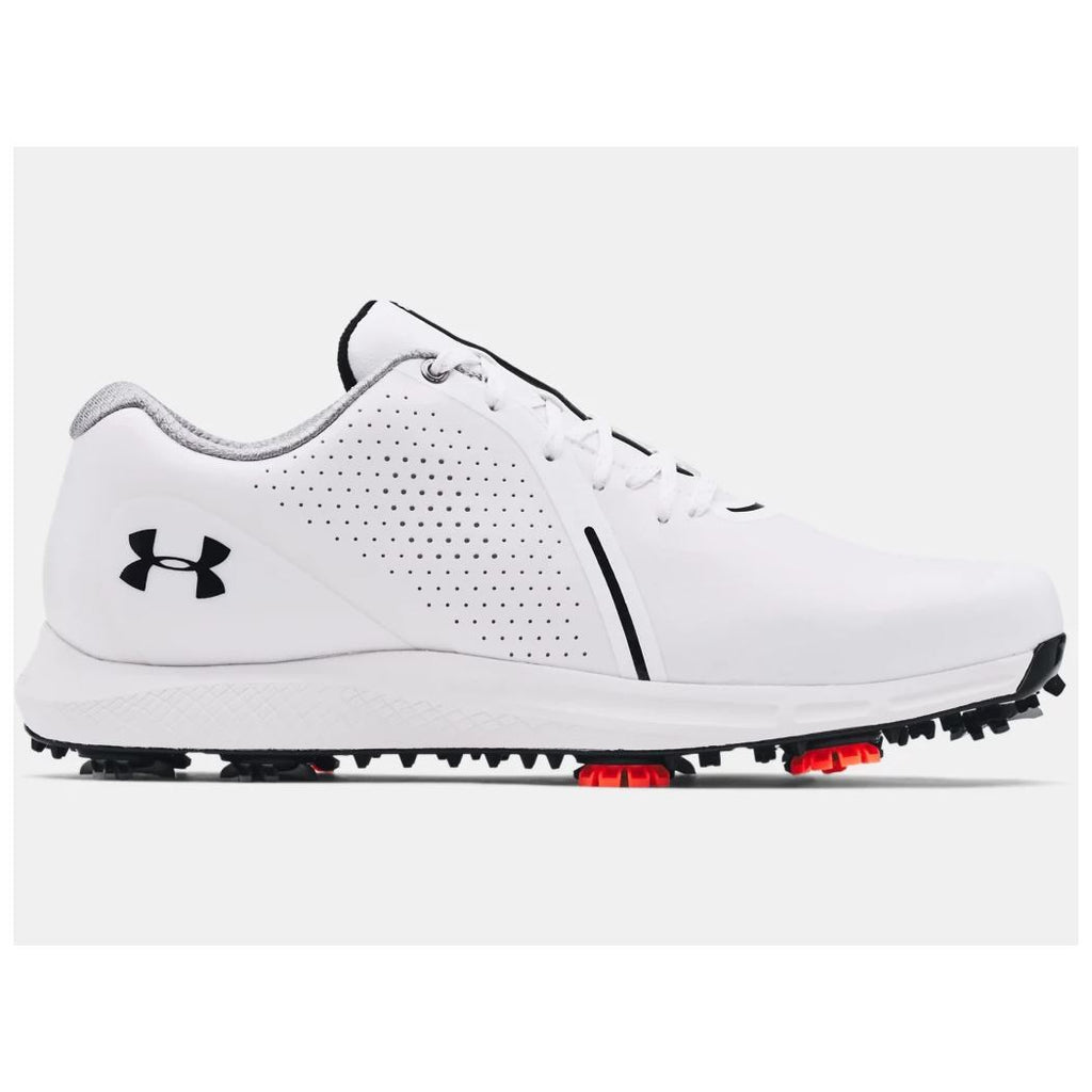 Under Armour Mens Charged Draw RST Wide E Golf Shoes 3024562-100
