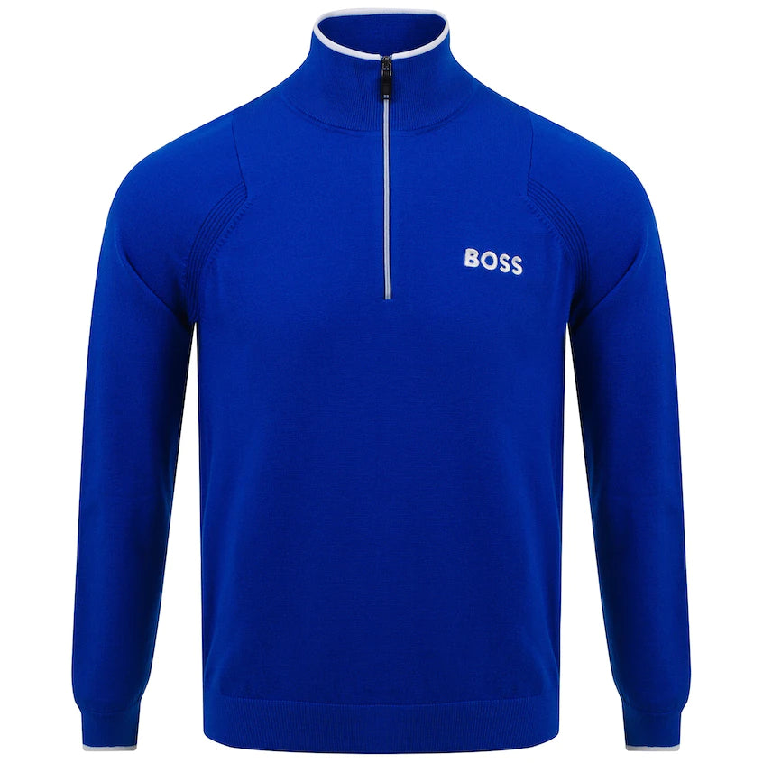 Hugo boss discount zip golf jumper