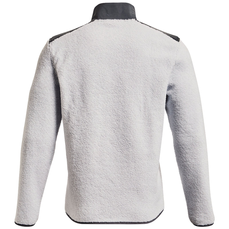 Men's UA SweaterFleece Pile Pullover Halo Gray